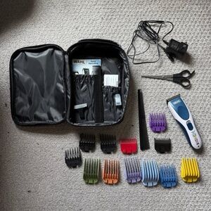 Wahl Haircutting Kit - Color Guards, Tested, Easy Home Hair Clipping